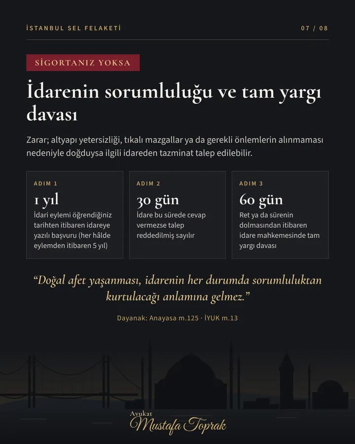 İdarenin sorumluluğu ve tam yargı davası