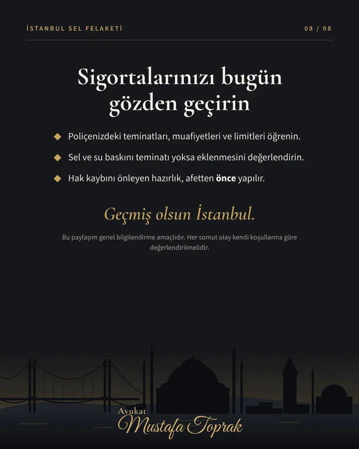 Sigortalarınızı bugün gözden geçirin